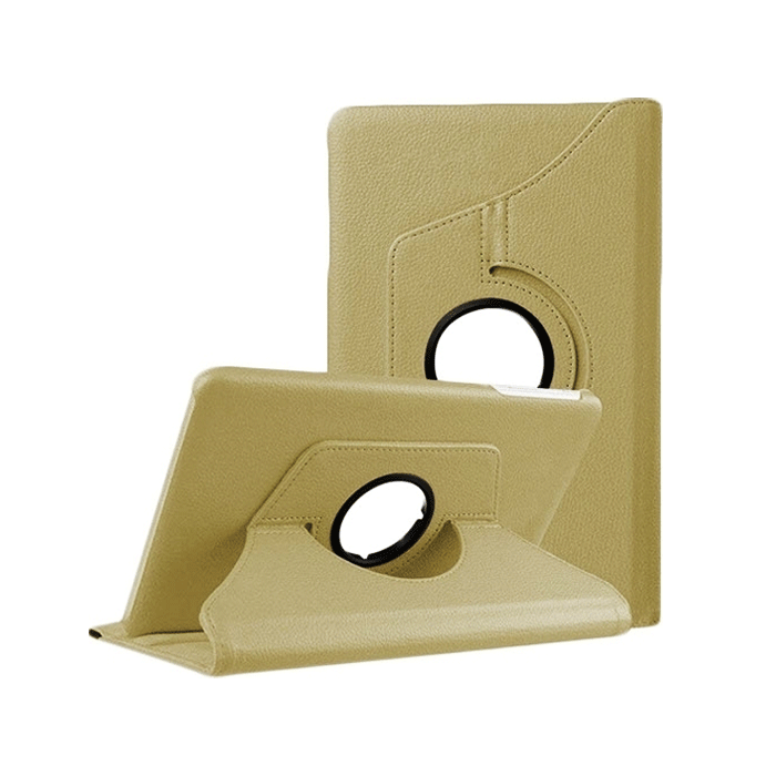 Rotating 360 Stand Case For Apple iPad 5/ 6/ Air/ Air 2/ Pro 9.7" High Quality - Color : Gold