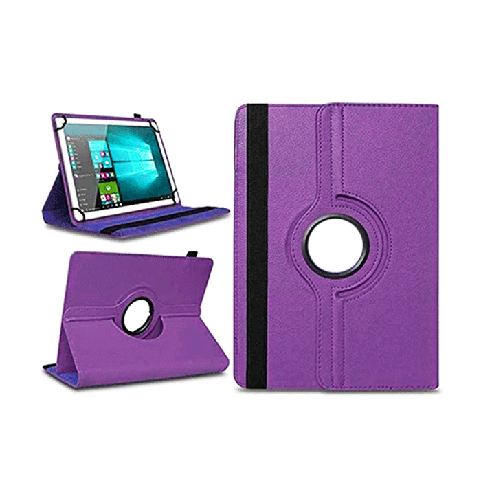 Rotating 360 Stand Case For Apple Ipad 10.2 / 10.5 High Quality - Color : Purple