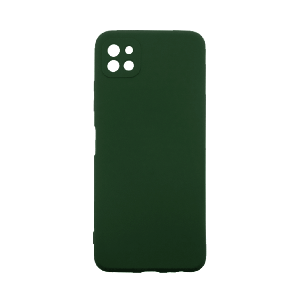 Soft Back Cover For Samsung A22 5G - Color : Dark Green