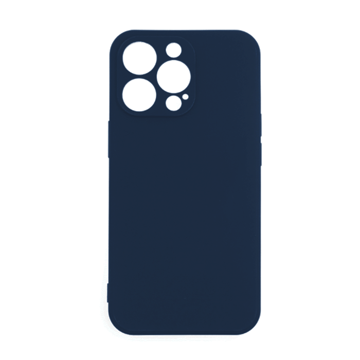 Soft Back Cover For IPhone 12 Pro - Color : Dark Blue