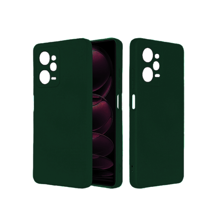 Soft Back Cover For Xiaomi Redmi NOTE 12 PRO Color : Dark Green