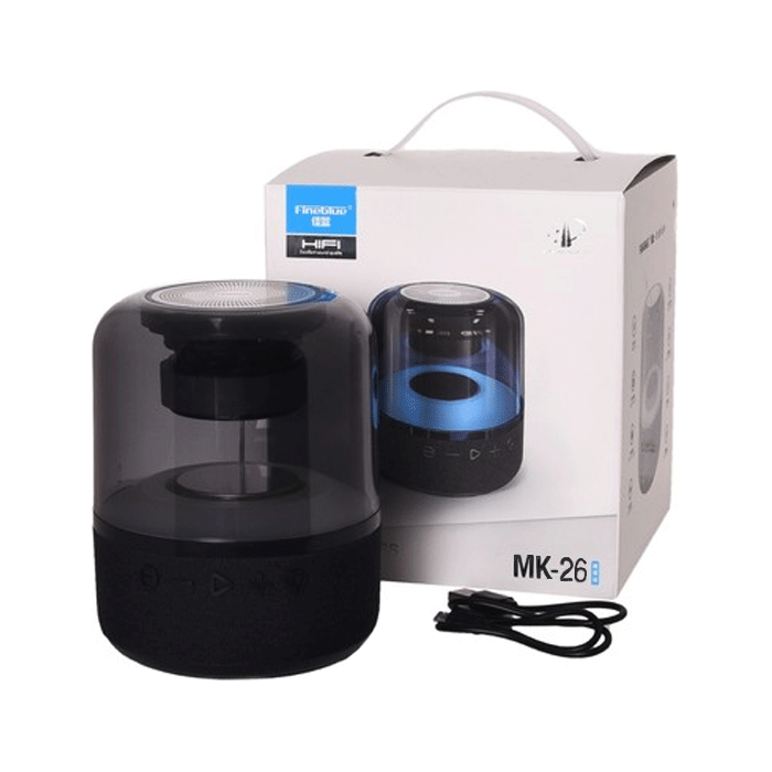 Fineblue MK-26 Bluetooth Wireless Speaker - Color: Black  