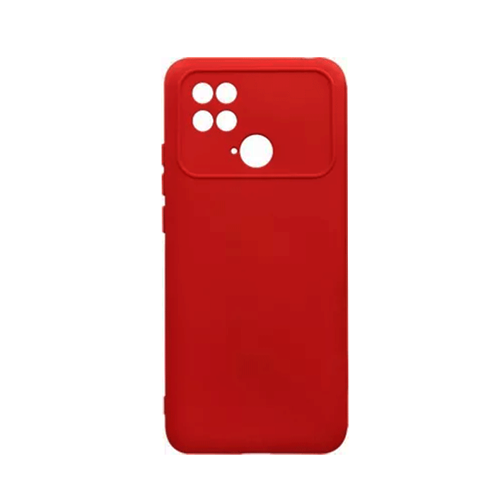 Soft Back Cover For Xiaomi Poco C40 Color : Red
