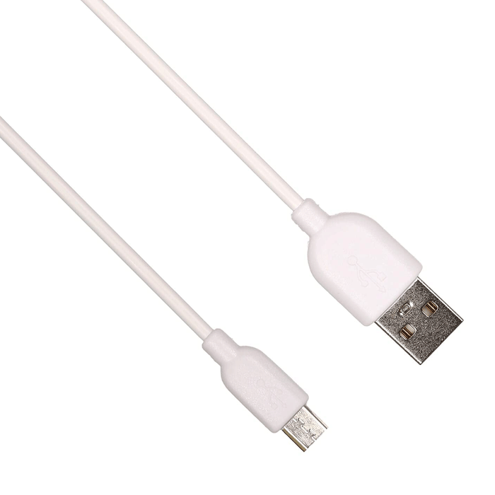 PZX P40 Mobile Charger With 1 USB-A Port And Cable USB-A To Micro - Color: White