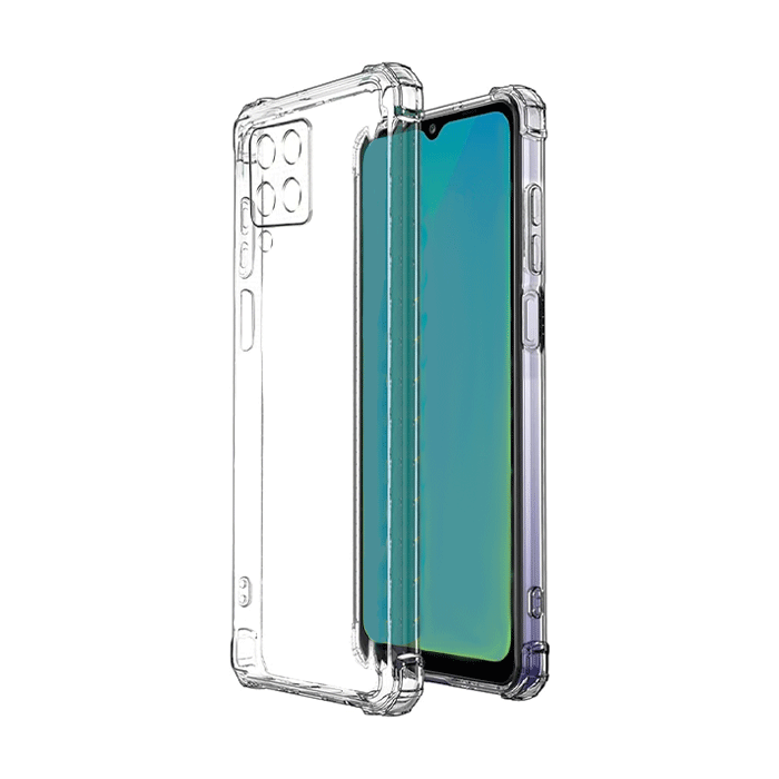 Back Cover Anti Shock 1.5mm For Samsung Galaxy A12 4G / 5G / M12 / F12 - Color: Clear