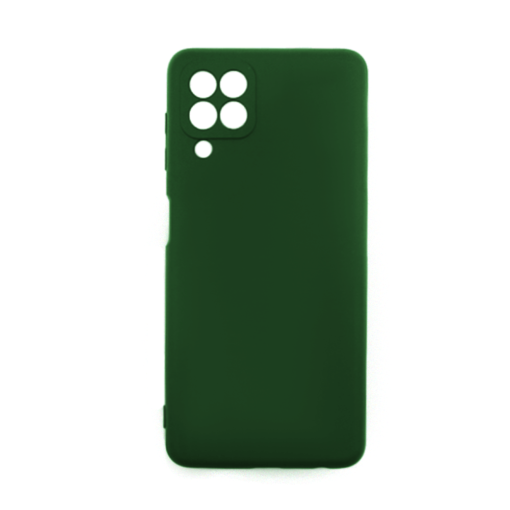 Soft Back Cover For Samsung A12/ M12 - Color : Dark Green