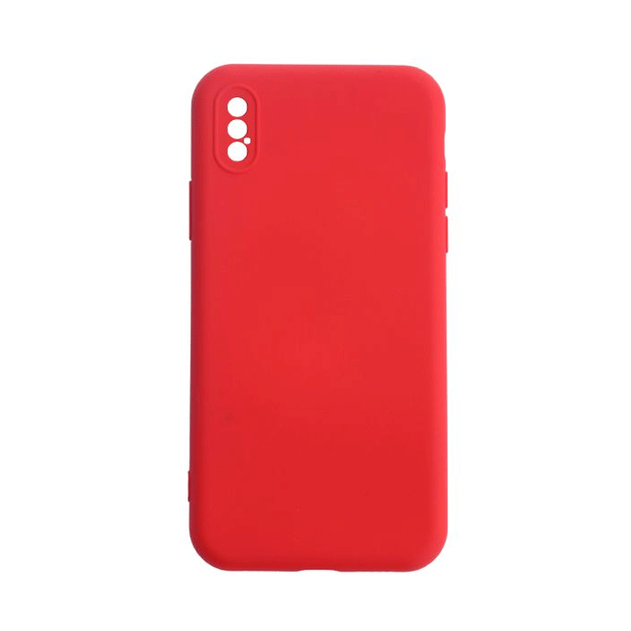 Soft Back Cover For IPhone XS Max - Color : Red