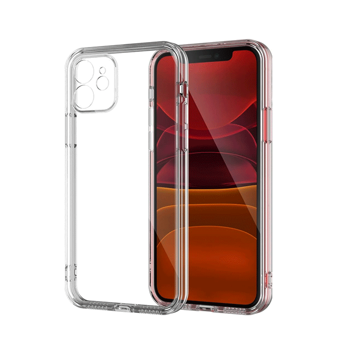 Back Cover Anti Shock 1.5mm For Iphone 11 - Color: Clear
