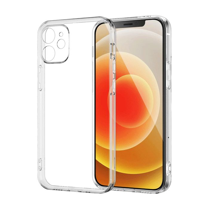 Back Cover Anti Shock 1.5mm For Iphone 12 Pro - Color: Clear