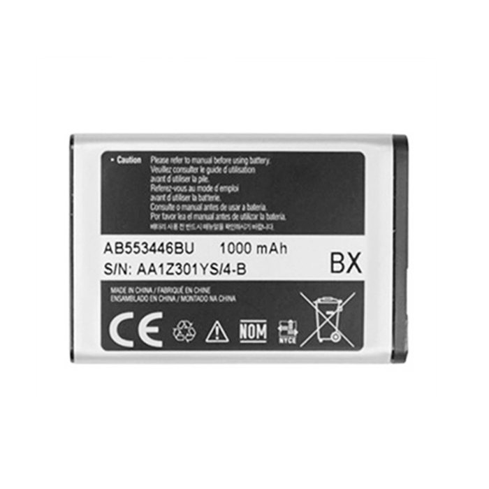 Compatible Battery AB553446BU For Samsung Galaxy B2100 High Quality - 1000mAh