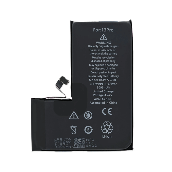 Compatible Battery For Apple iPhone 13 Pro High Quality - 3095mAh