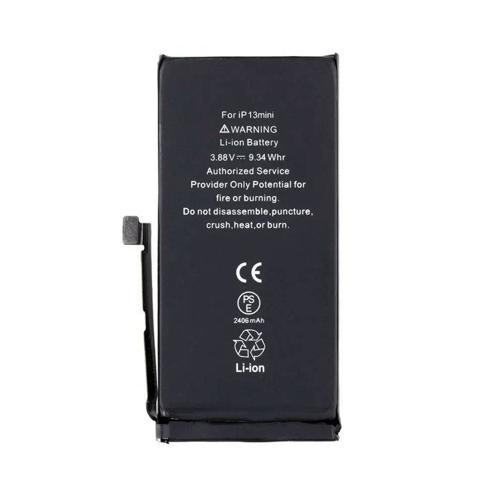 Compatible Battery For Apple iPhone 13 Mini High Quality - 2406mAh