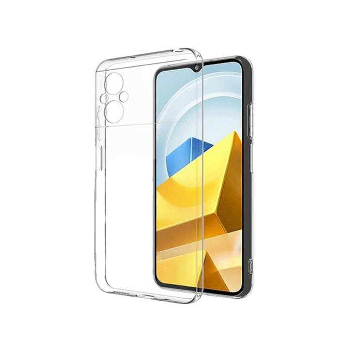 Back Cover Anti Shock 1.5mm For Xiaomi Poco M5 4G / Poco M4 5G - Color: Clear