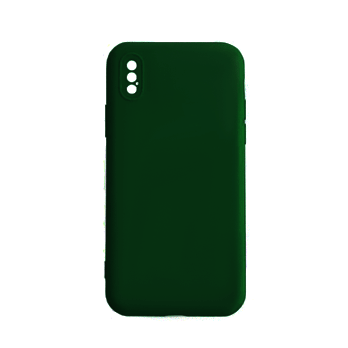 Soft Back Cover For IPhone XS Max - Color : Dark Green