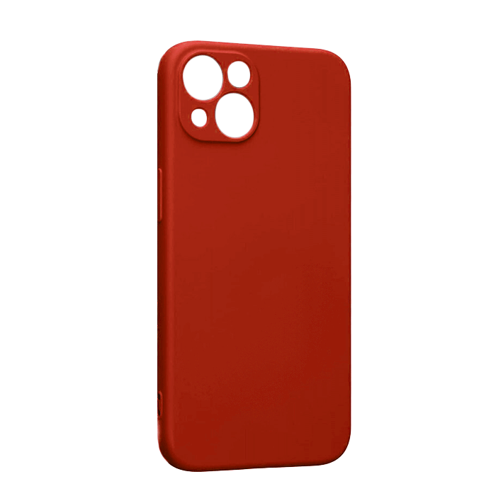 Soft Back Cover For IPhone 13 - Color : Red