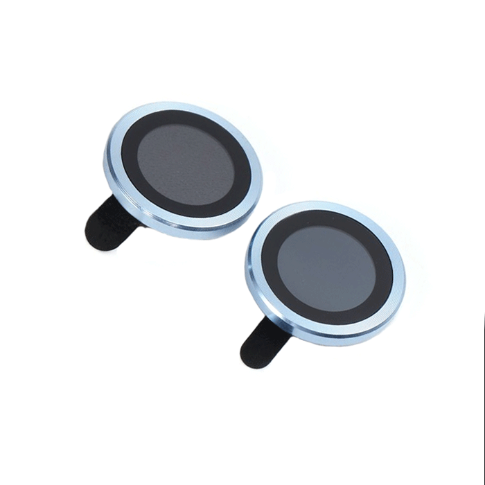 Προστατευτικό Τζαμάκι Κάμερας / Camera Tempered Glass Για Iphone 11 / 12 / 12 Mini - Χρώμα : Μπλε