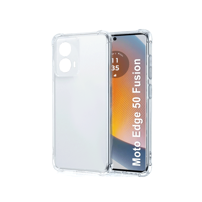 Θήκη Πλάτης Anti Shock 1.5mm για Motorola Edge 50 Fusion 5G - Χρώμα : Διάφανο