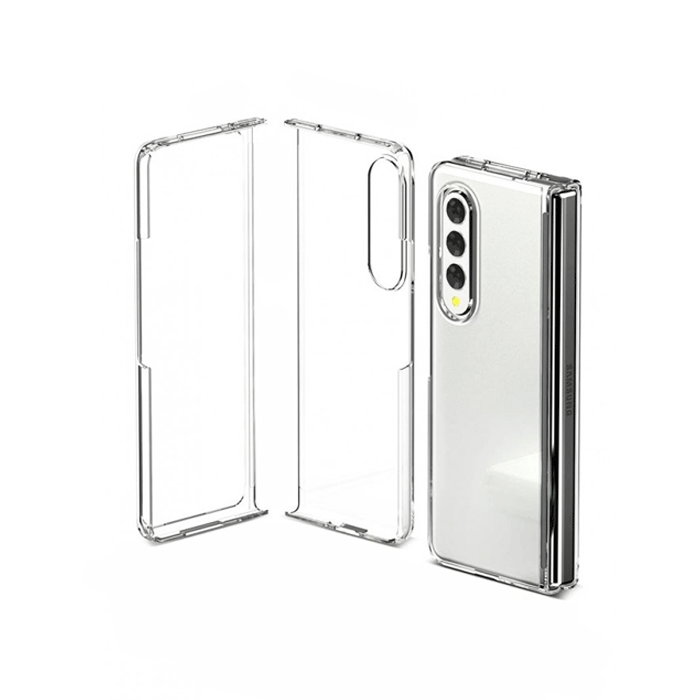 Back Cover Anticaduta For Samsung Galaxy Z Fold 3 - Color : Clear