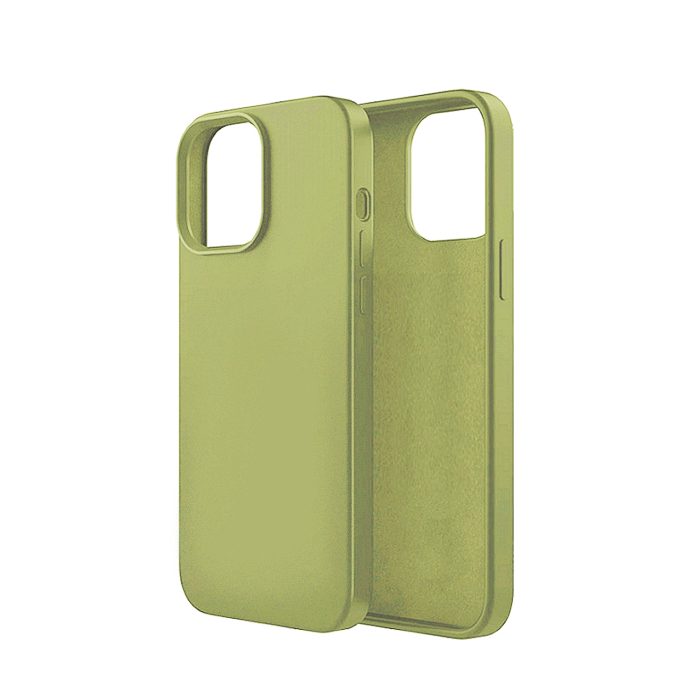 Θήκη Πλάτης Σιλικόνης Soft Back Cover για IPhone 16 Pro Max - Χρώμα : Πράσινο της Ελιάς