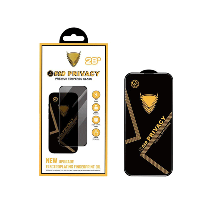 Tempered Glass OG Premium Privacy For Samsung Galaxy A25 5G - Color : Black