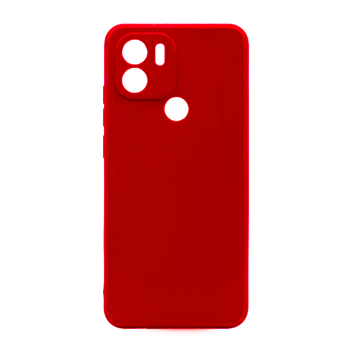 Soft Back Cover For Xiaomi REDMI A1 Plus /  A2 Plus / POCO C50 Color : Red