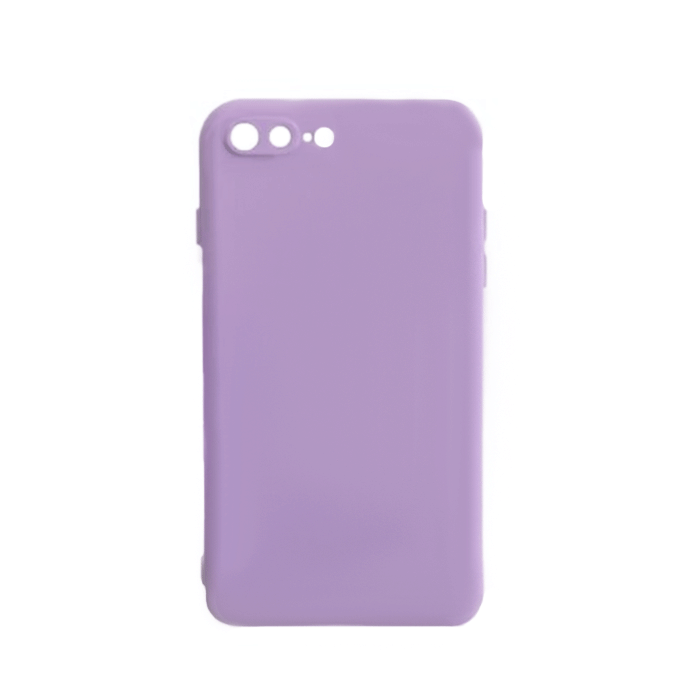 Soft Back Cover For IPhone 7 Plus / 8 Plus - Color : Purple