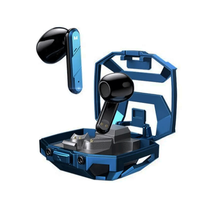 Monster XKT09 TWS Earbud Bluetooth Earphones With Charging Case - Color : Dark Blue