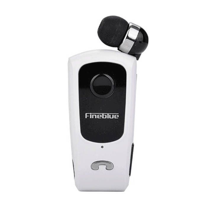 Fineblue F920 In-ear Bluetooth Handsfree Clip-On Earphone - Color: White  