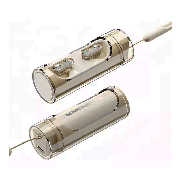 Monster XKT13 Earbud Bluetooth Wireless With Charging Case - Color : White