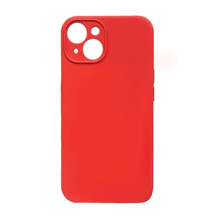 Soft Back Cover For IPhone 14 Plus - Color : Red
