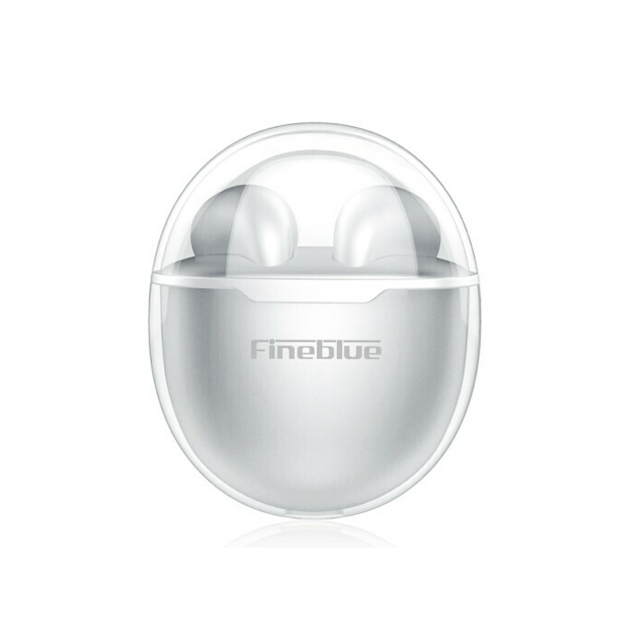Fineblue F22 Pro Earbud Bluetooth Wireless Earphones With Charging Case - Color: White  