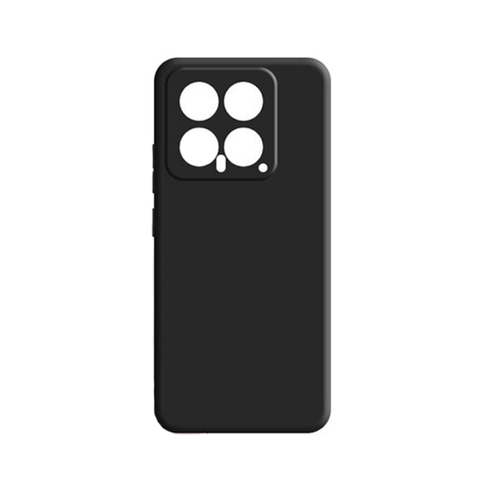 Matt Back Cover For Xiaomi Mi 14 - Color : Black