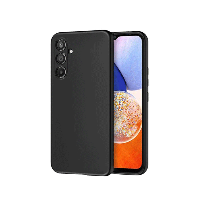 Matt Back Cover For Samsung Galaxy A14 4G/5G - Color : Black