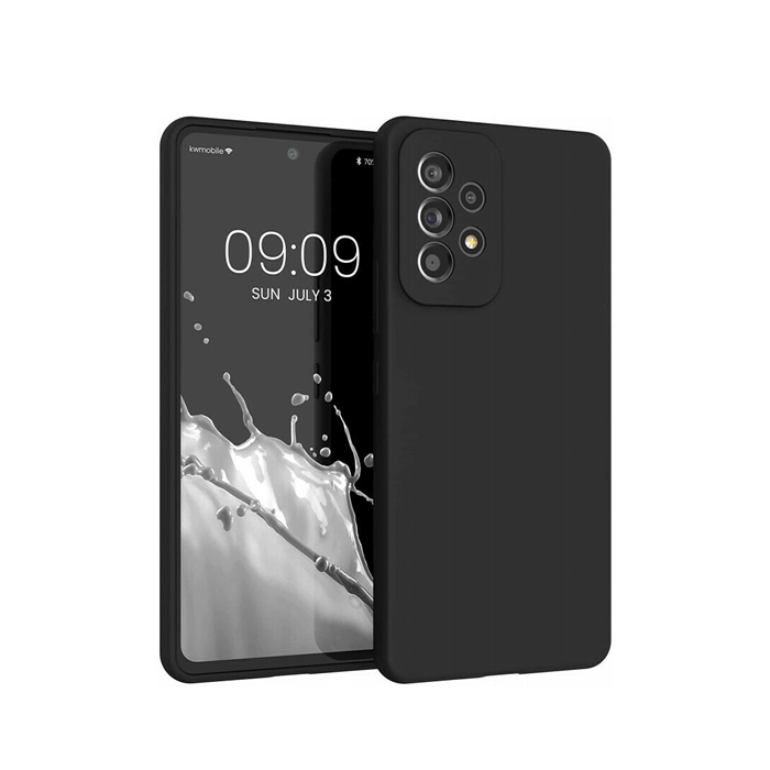 Matt Back Cover For Samsung Galaxy A23 - Color : Black