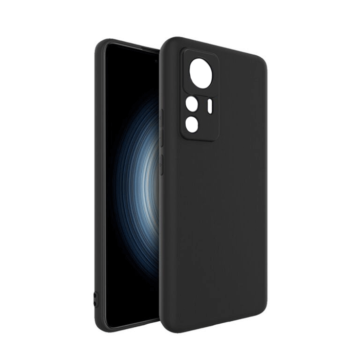 Soft Back Cover For Xiaomi 12T 5G Color : Black