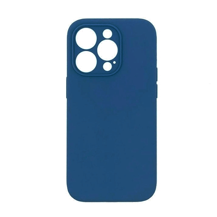 Soft Back Cover For IPhone 14 Pro - Color : Dark Blue