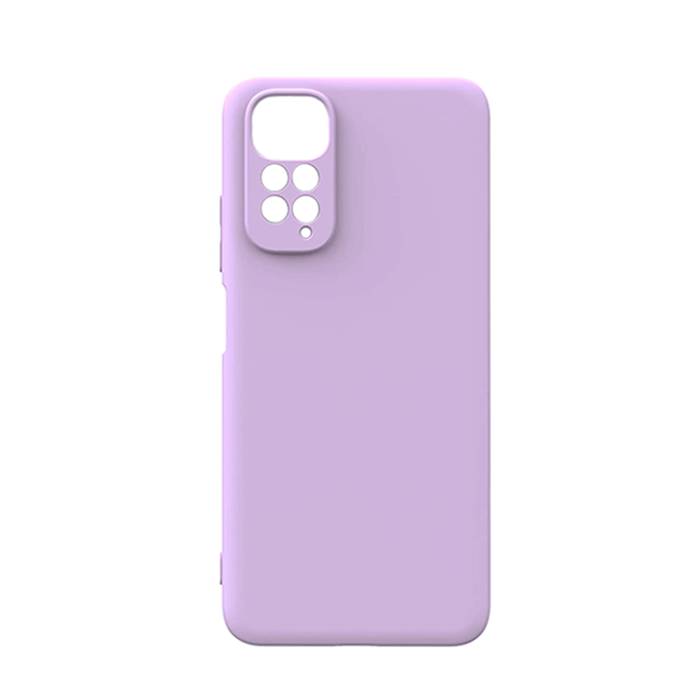 Soft Back Cover For Xiaomi Redmi Note 11 4G Color : Purple