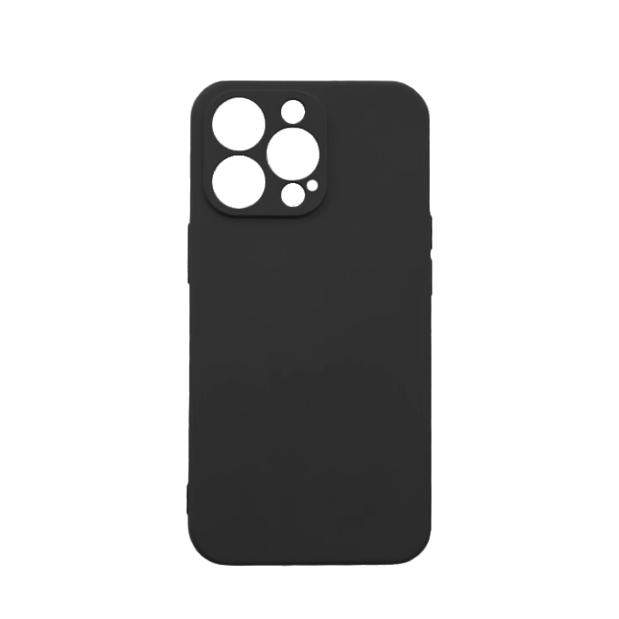 Soft Back Cover For IPhone 12 Pro Max - Color : Black