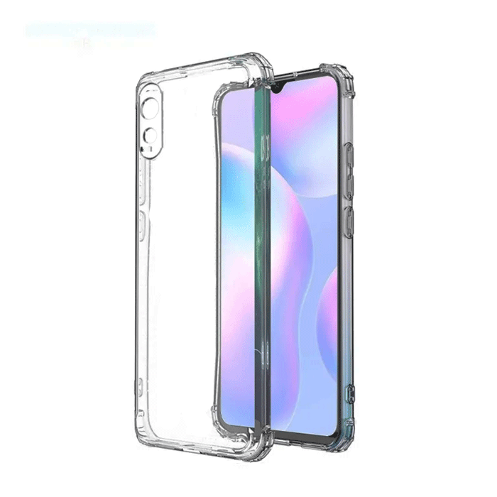 Back Cover Anti Shock 1.5mm For Xiaomi Redmi 9A / 9I - Color: Clear