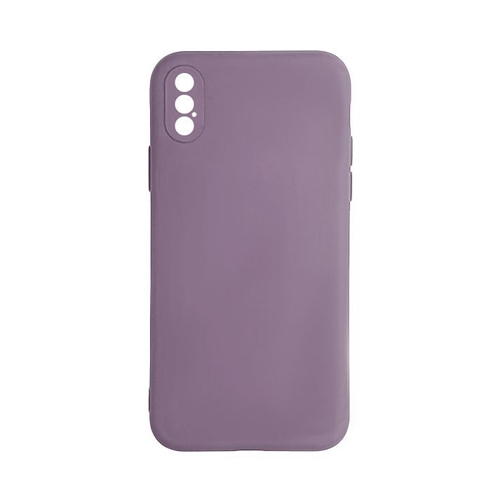 Soft Back Cover For IPhone X / Xs - Color : Purple