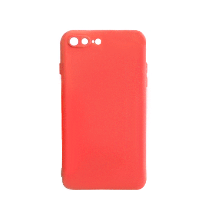 Soft Back Cover For IPhone 7 Plus / 8 Plus - Color : Red