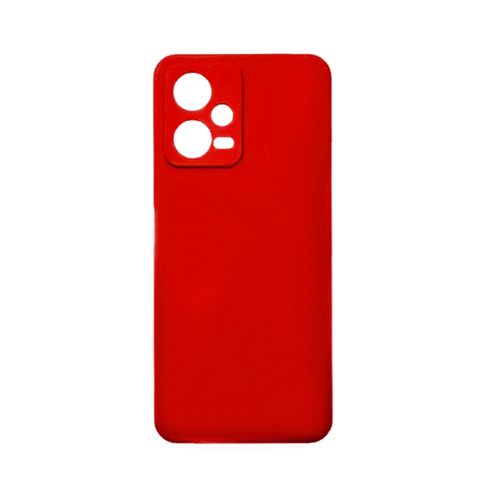 Soft Back Cover For Xiaomi Redmi Note 12 5G Color : Red
