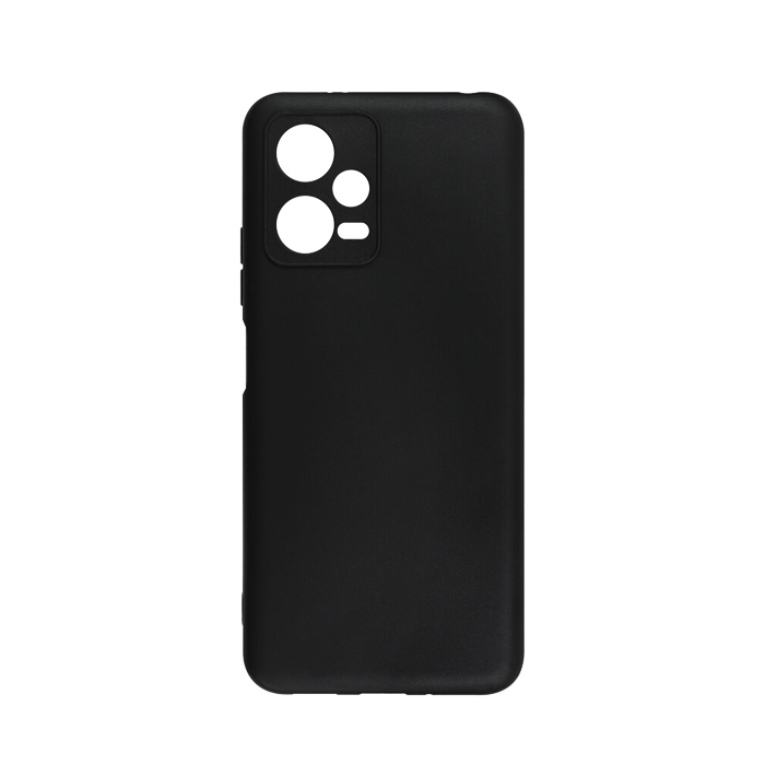 Soft Back Cover For Xiaomi Redmi Note 12 5G Color : Black