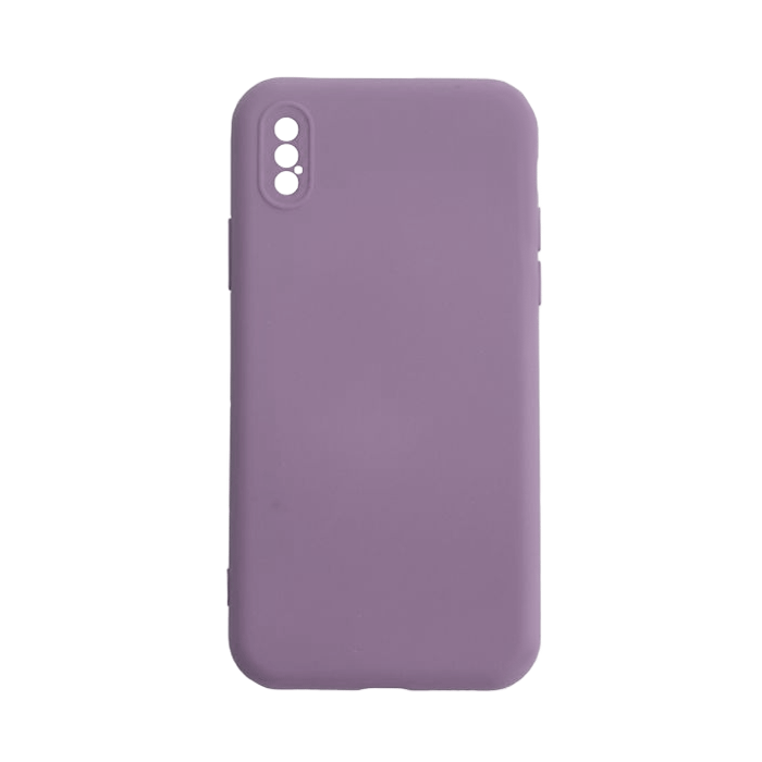 Soft Back Cover For IPhone XS Max - Color : Purple