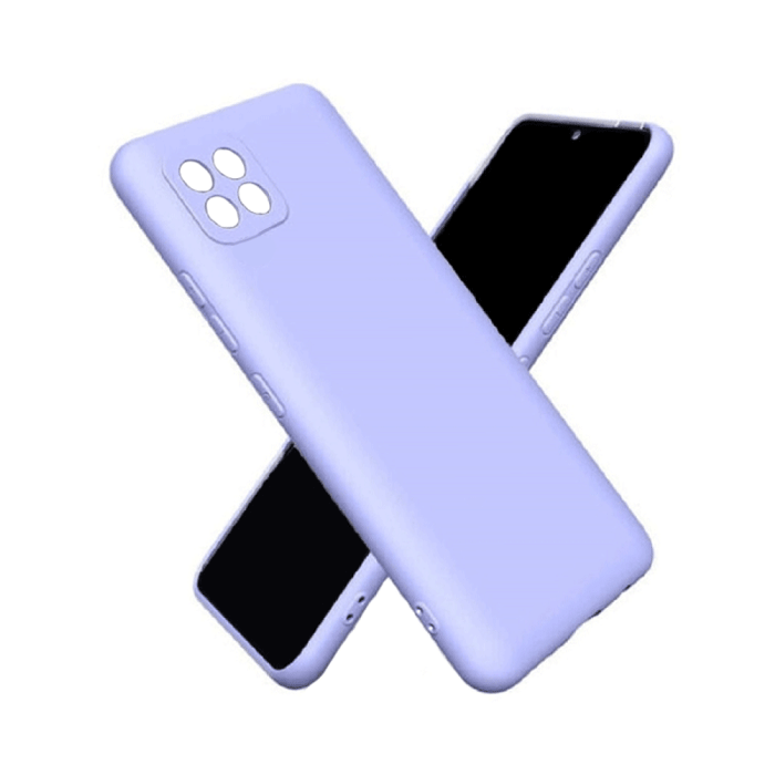 Soft Back Cover For Samsung A22 5G - Color : Purple