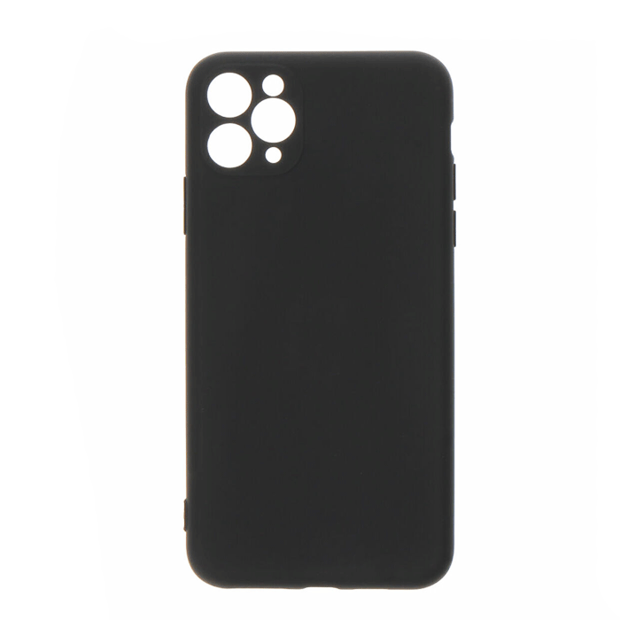 Soft Back Cover For IPhone 11 Pro Max - Color : Black