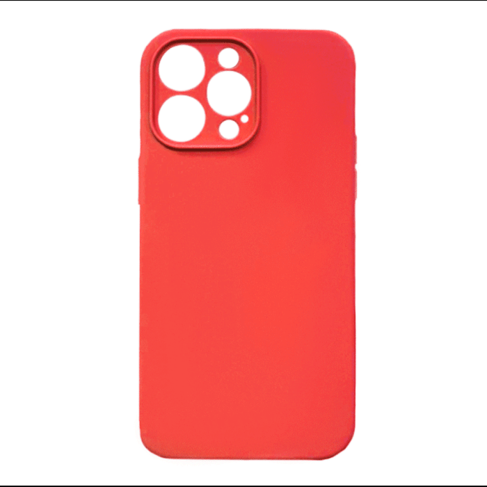Soft Back Cover For IPhone 14 Pro Max - Color : Red